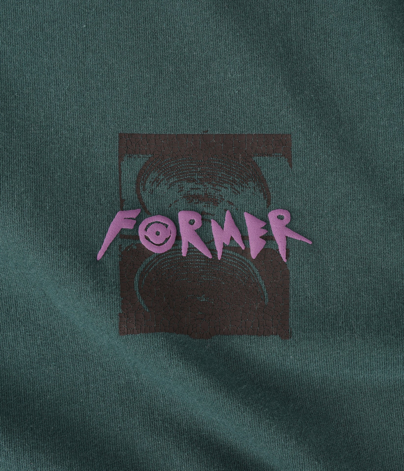 FORMER DROID CRUX T-SHIRT PETROL