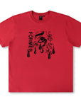 FORMER WEEPING ORGAN OF SIGH T-SHIRT WASHED RED