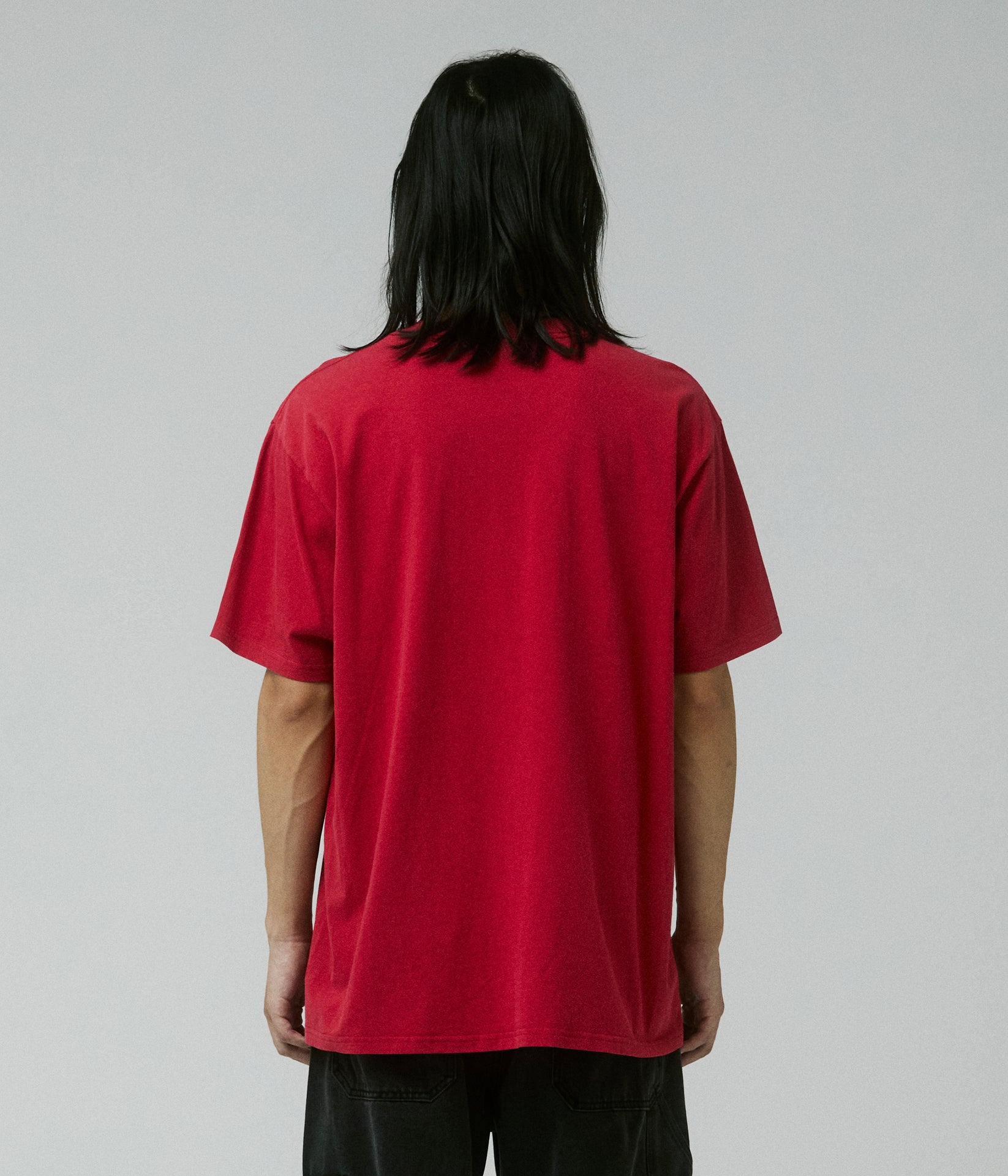 FORMER WEEPING ORGAN OF SIGH T-SHIRT WASHED RED