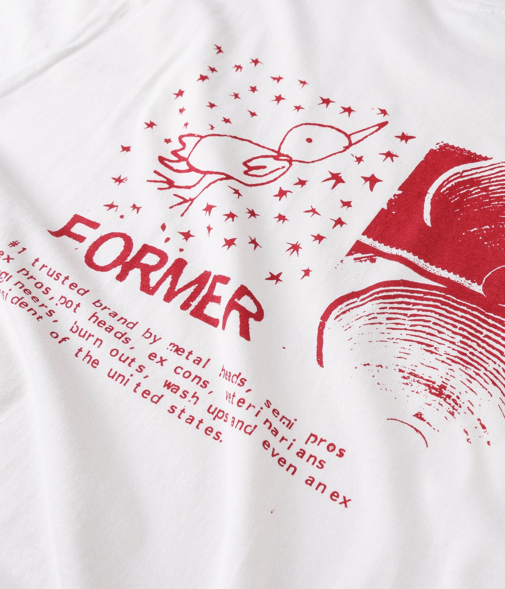 FORMER FREE CRUX T-SHIRT BONE