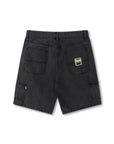 FORMER DISTEND VT DENIM CARPENTER SHORT WASHED BLACK
