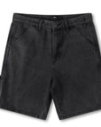 FORMER DISTEND VT DENIM CARPENTER SHORT WASHED BLACK