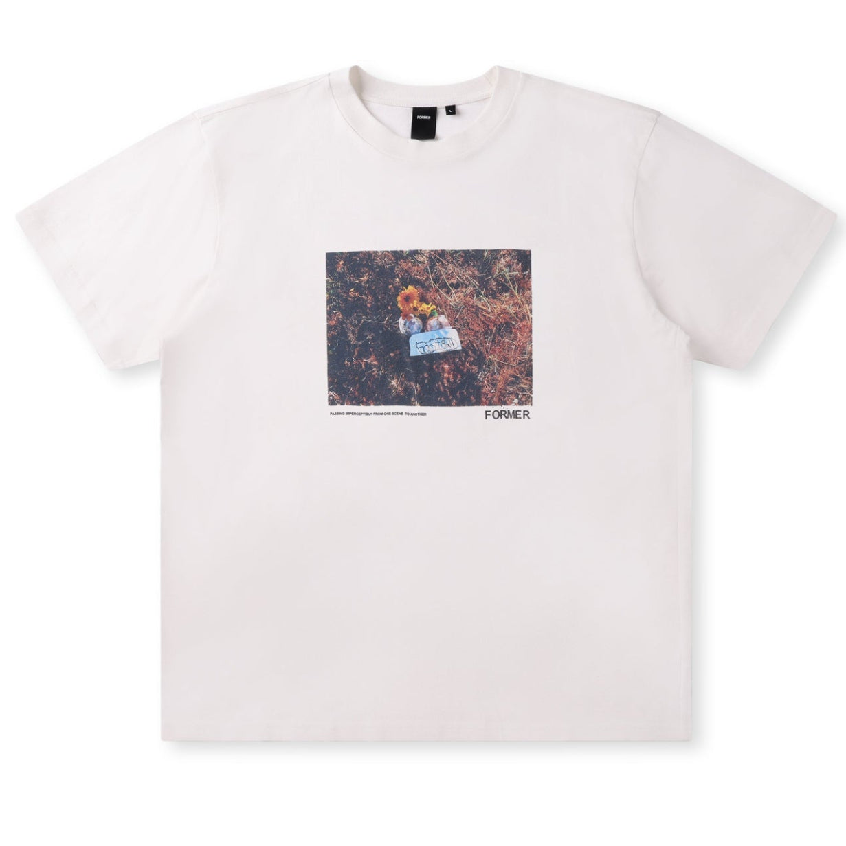FORMER CACHE T-SHIRT OYSTER - The Drive Skateboard Shop