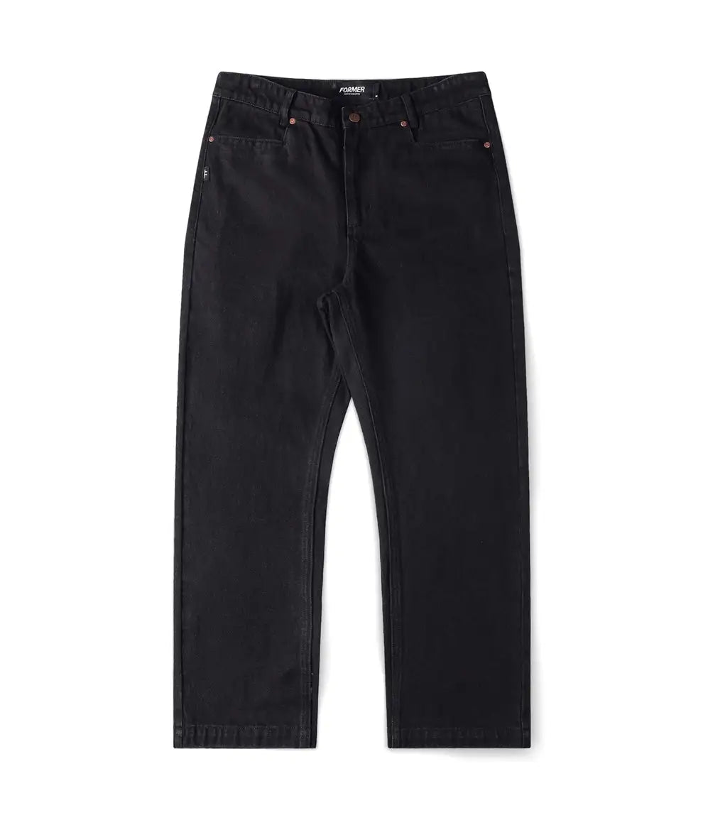 FORMER AG DENIM PANT BLACK