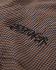 FORMER VIVIAN CHECK T-SHIRT BROWN