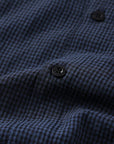 FORMER VIVIAN CHECK T-SHIRT NAVY