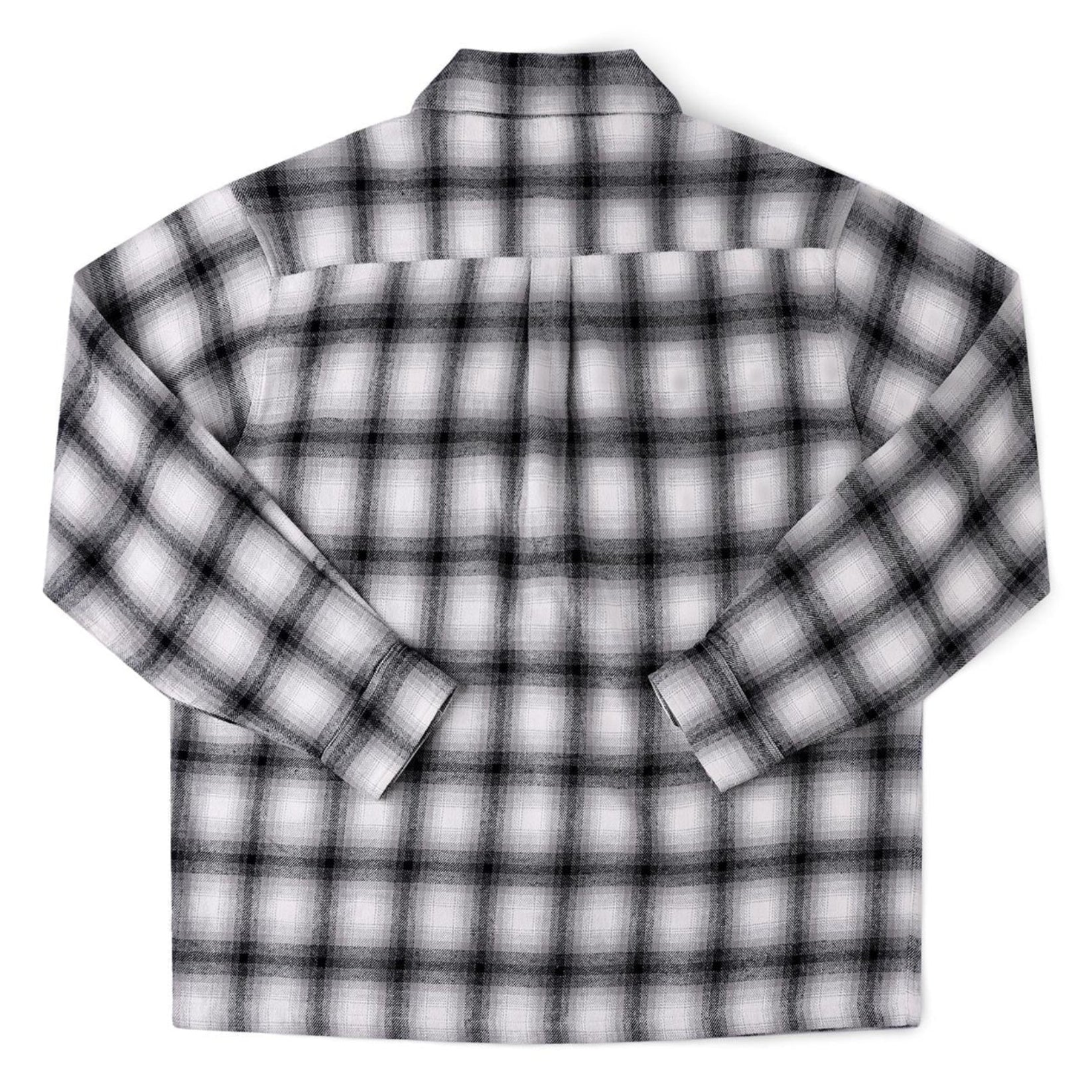 FORMER VIVIAN CHECK LONGSLEEVE FLANNEL SHIRT GREY