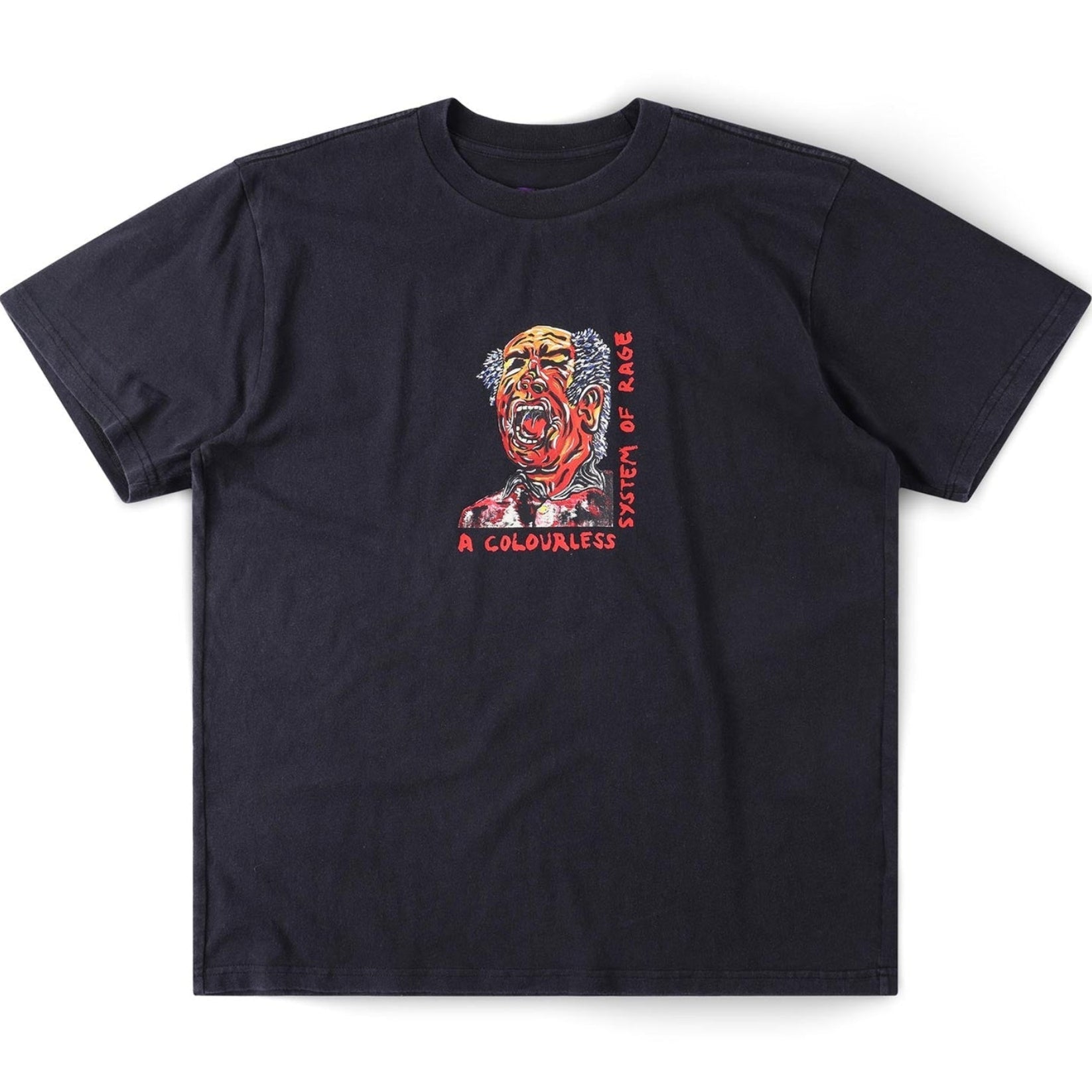FORMER COLOURLESS CLOWN T-SHIRT MERCH BLACK