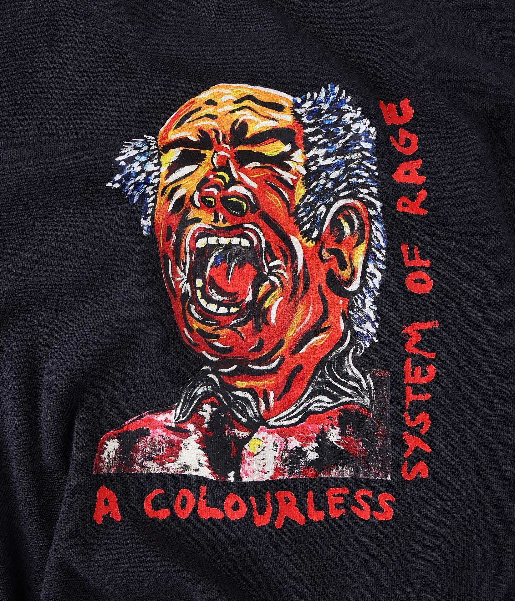 FORMER COLOURLESS CLOWN T-SHIRT MERCH BLACK
