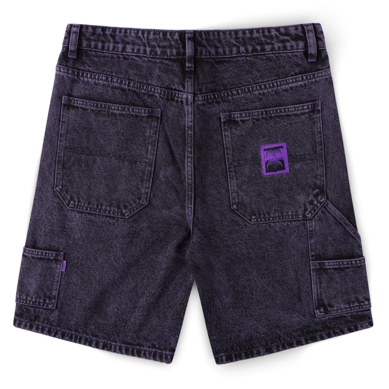 FORMER DISTEND DENIM WALKSHORTS WASHED PURPLE