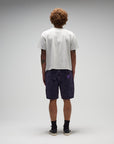 FORMER DISTEND DENIM WALKSHORTS WASHED PURPLE