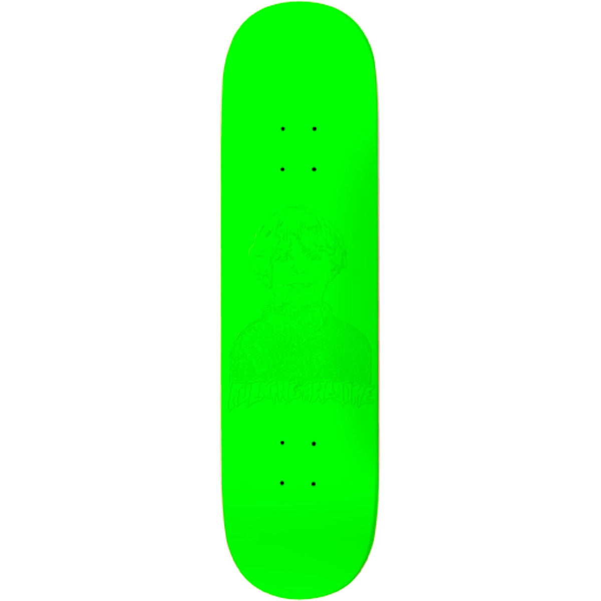 FUCKING AWESOME DECK CURREN CAPLES EMBOSSED PHOTO (8.25")