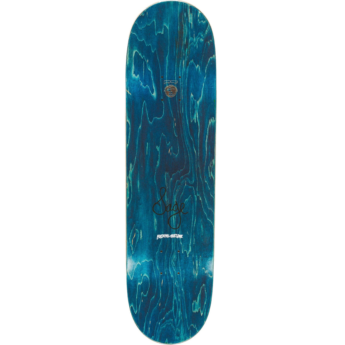 FUCKING AWESOME DECK SAGE ELSESSR EMBOSSED PHOTO (8.38")