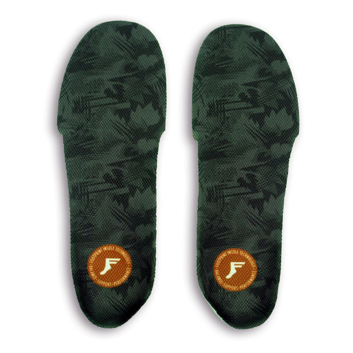 FP INSOLES GAMECHANGERS ELITE CUSTOM ORTHOTICS DARK GREY CAMO - The Drive Skateboard Shop