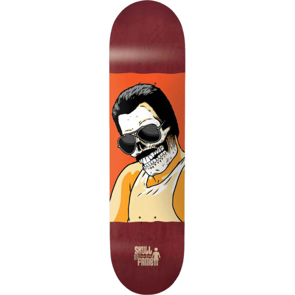 GIRL DECK SKULL OF FAME GEERING (8")