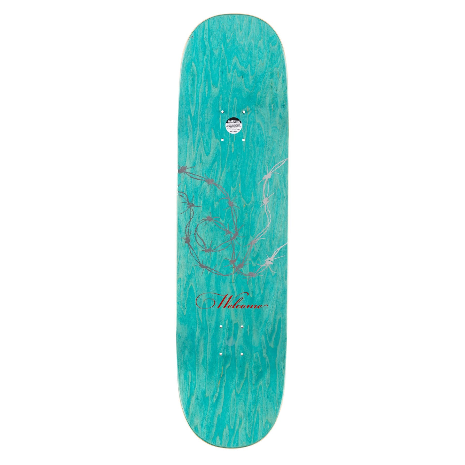 WELCOME DECK COWGIRL RYAN TOWNLEY RES/SILVER (8.5&quot;) - The Drive Skateshop