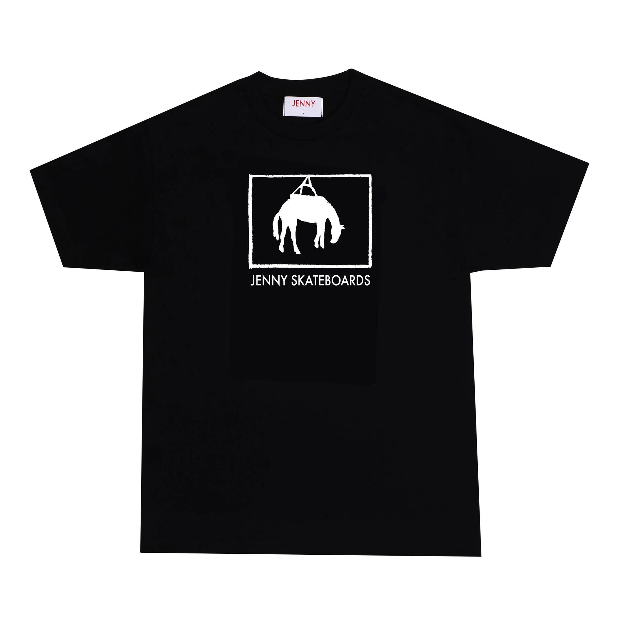 JENNY HORSE T-SHIRT BLACK
