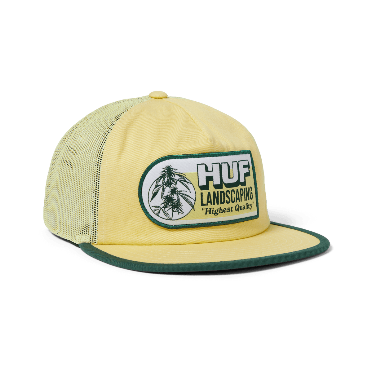 HUF LANDSCAPING TRUCKER YELLOW - The Drive Skateshop