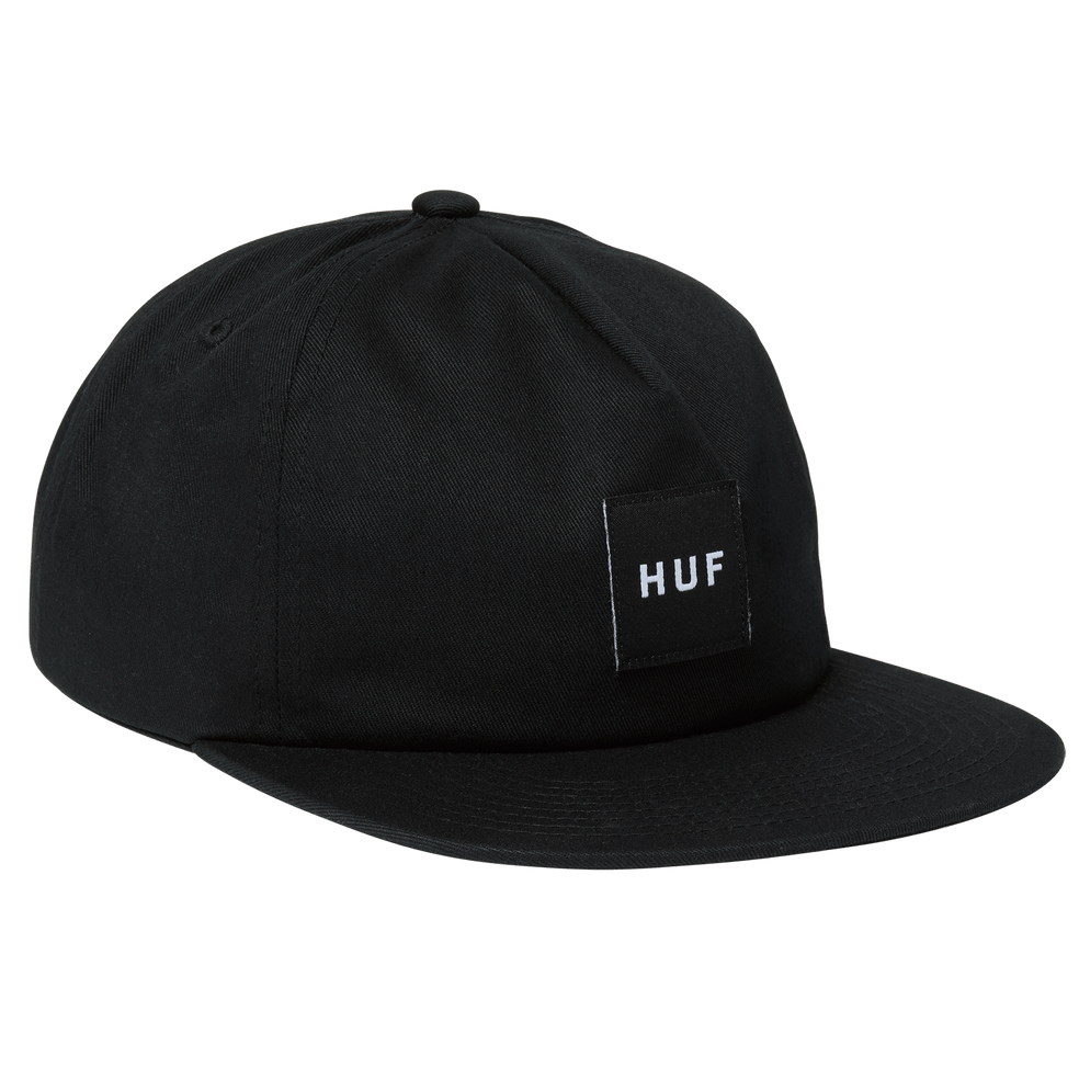 HUF SET BOX SNAPBACK BLACK - The Drive Skateshop