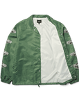 HUF X THRASHER LOGO JACKET FOREST GREEN