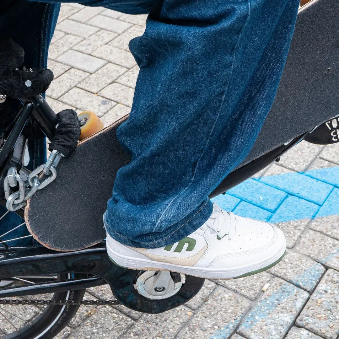 ETNIES LOOT WHITE/GREEN - The Drive Skateboard Shop