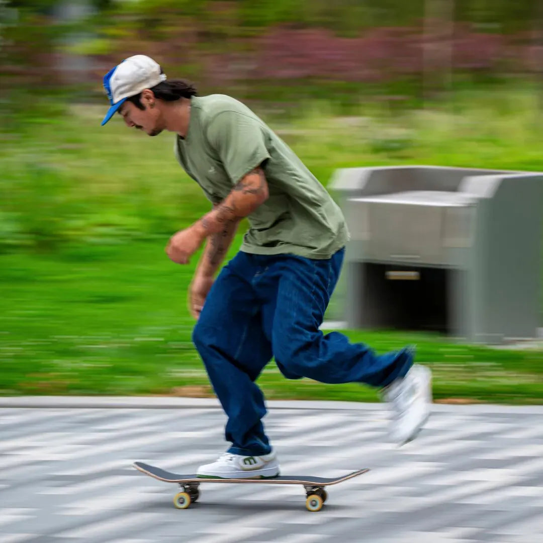 ETNIES LOOT WHITE/GREEN - The Drive Skateboard Shop