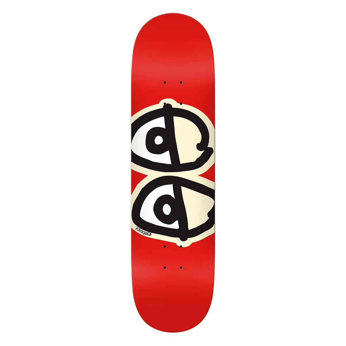 KROOKED DECK TEAM EYES RED (8.38")