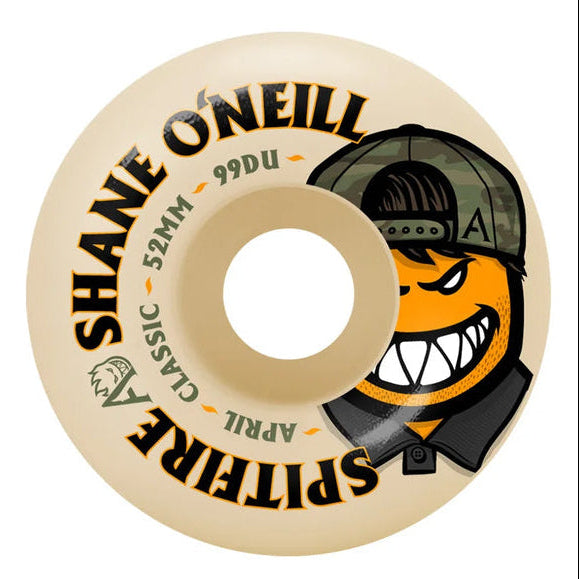 SPITFIRE WHEELS FORMULA FOUR APRIL SHANE ONEILL CLASSIC 99A (52MM/54MM)