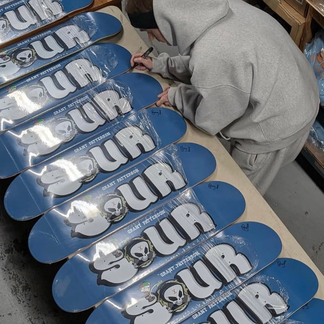 SOUR DECK GRANT PATTERSON SIGNED GUEST MODEL (8.25") - The Drive Skateboard Shop