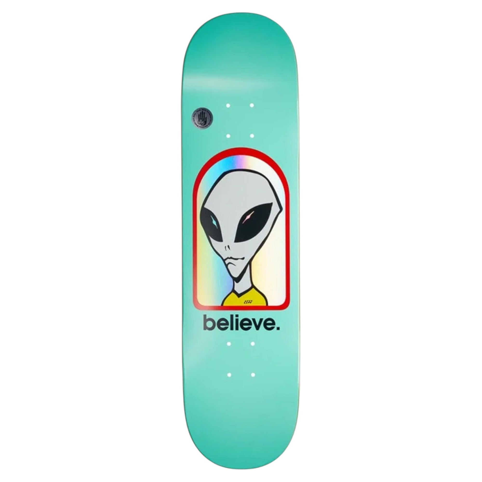 ALIEN WORKSHOP DECK BELIEVE HOLOGRAM (8.25") - The Drive Skateboard Shop