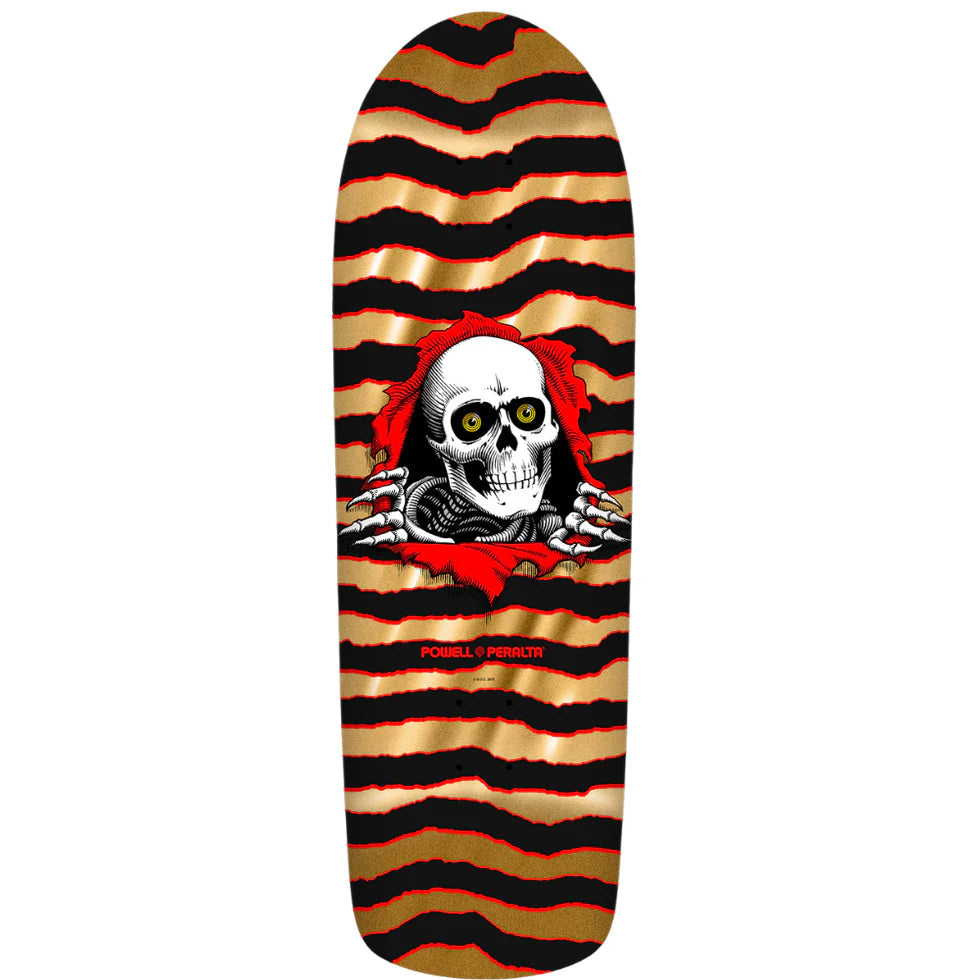 POWELL-PERALTA REISSUE DECK OG RIPPER GOLD FOIL (10") - The Drive Skateboard Shop