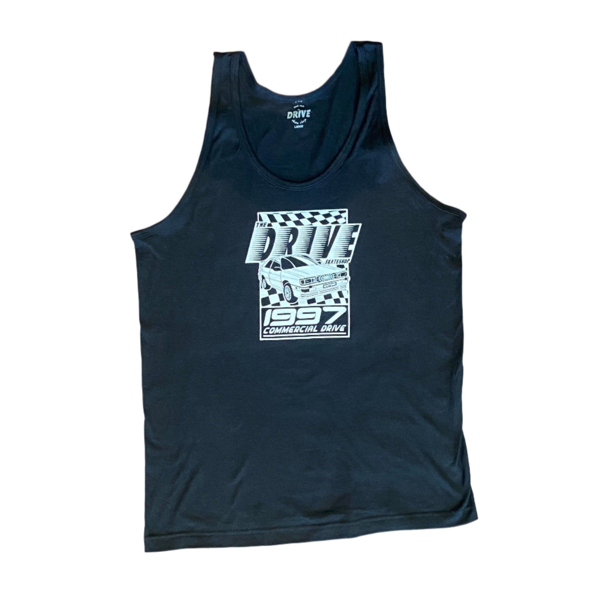 THE DRIVE SKATE QUATTRO TANK BLACK - The Drive Skateboard Shop