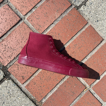 LAST RESORT VMOO3 CANVAS HI (FULL OXBLOOD) - The Drive Skateshop