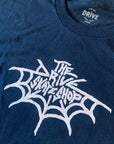 THE DRIVE SKATE SHOP WEB T-SHIRT NAVY/WHITE