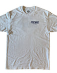 THE DRIVE SKATE SHOP LOGO T-SHIRT WHITE/NAVY