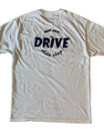 THE DRIVE SKATE SHOP LOGO T-SHIRT WHITE/NAVY