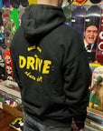 THE DRIVE SKATE SHOP OG LOGO HOODY BLACK/YELLOW