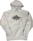 THE DRIVE SKATE SHOP WEB HOODY GREY
