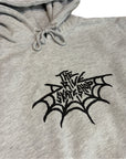THE DRIVE SKATE SHOP WEB HOODY GREY