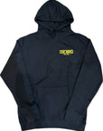 THE DRIVE SKATE SHOP OG LOGO HOODY BLACK/YELLOW