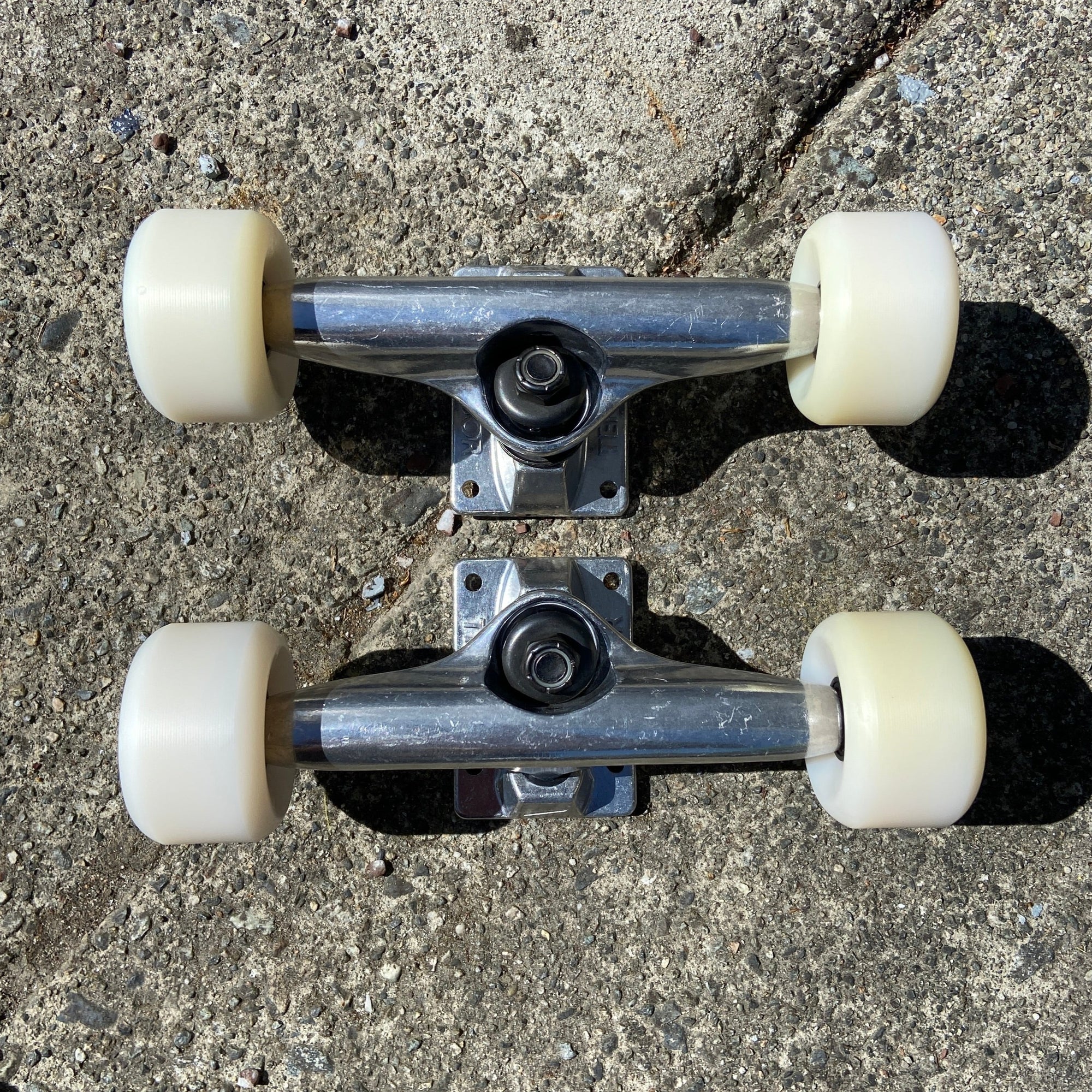 PREMIUM TENSOR COMPONENT PACK SILVER (8.25") - The Drive Skateshop