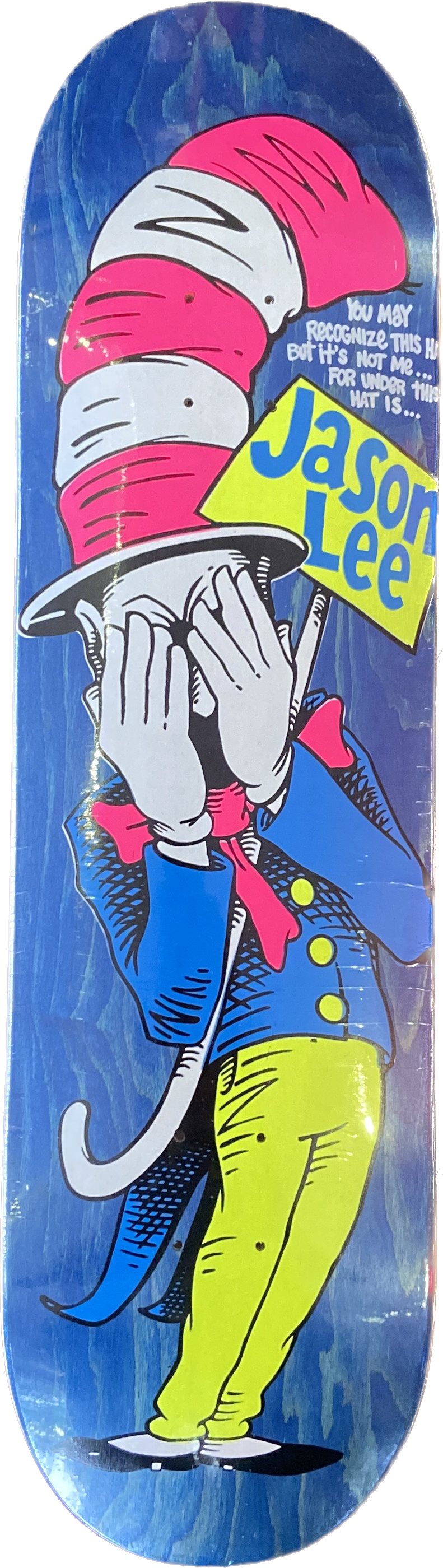 PRIME DECK JASON LEE CAT IN THE HAT - ONLY 300 MADE (8.63"/8.75") - The Drive Skateboard Shop