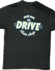 THE DRIVE SKATE LOGO T-SHIRT BLACK/MULTI - The Drive Skateboard Shop