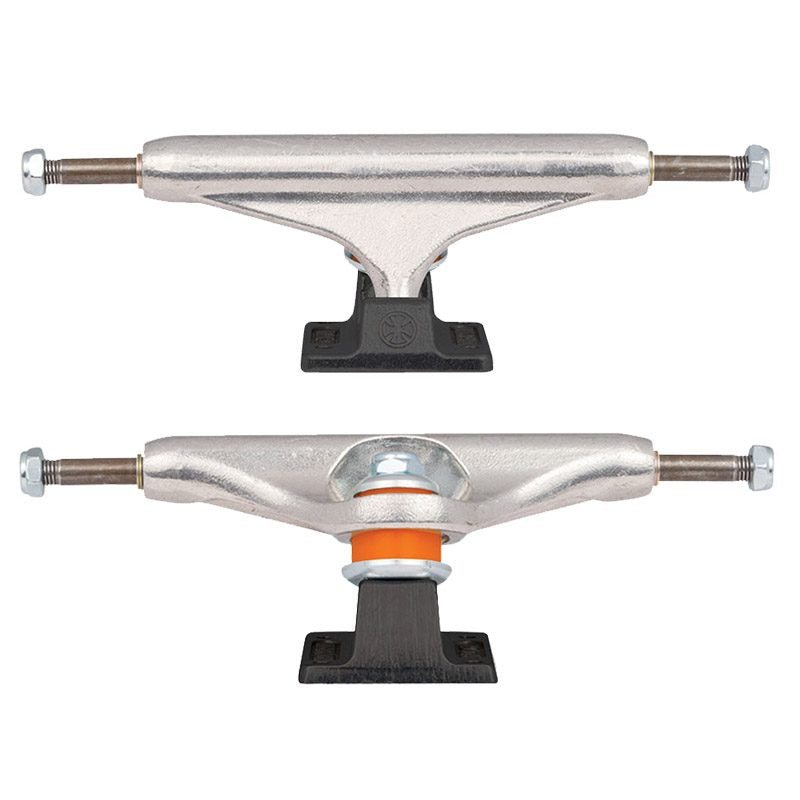 INDEPENDENT TRUCKS HOLLOWS STG 11 SILVER ANODIZED BLACK
