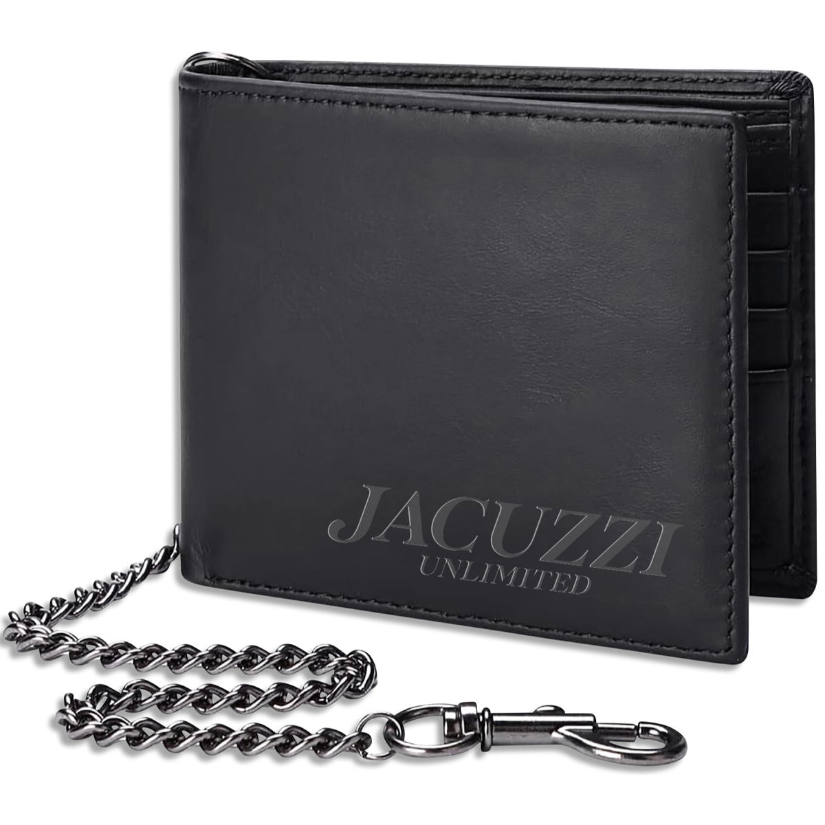 JACUZZI PU LEATHER CHAIN WALLET