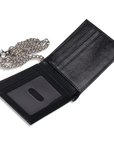 JACUZZI PU LEATHER CHAIN WALLET