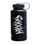 KROOKED NECROSHMOO WATER BOTTLE OPAQUE BLACK