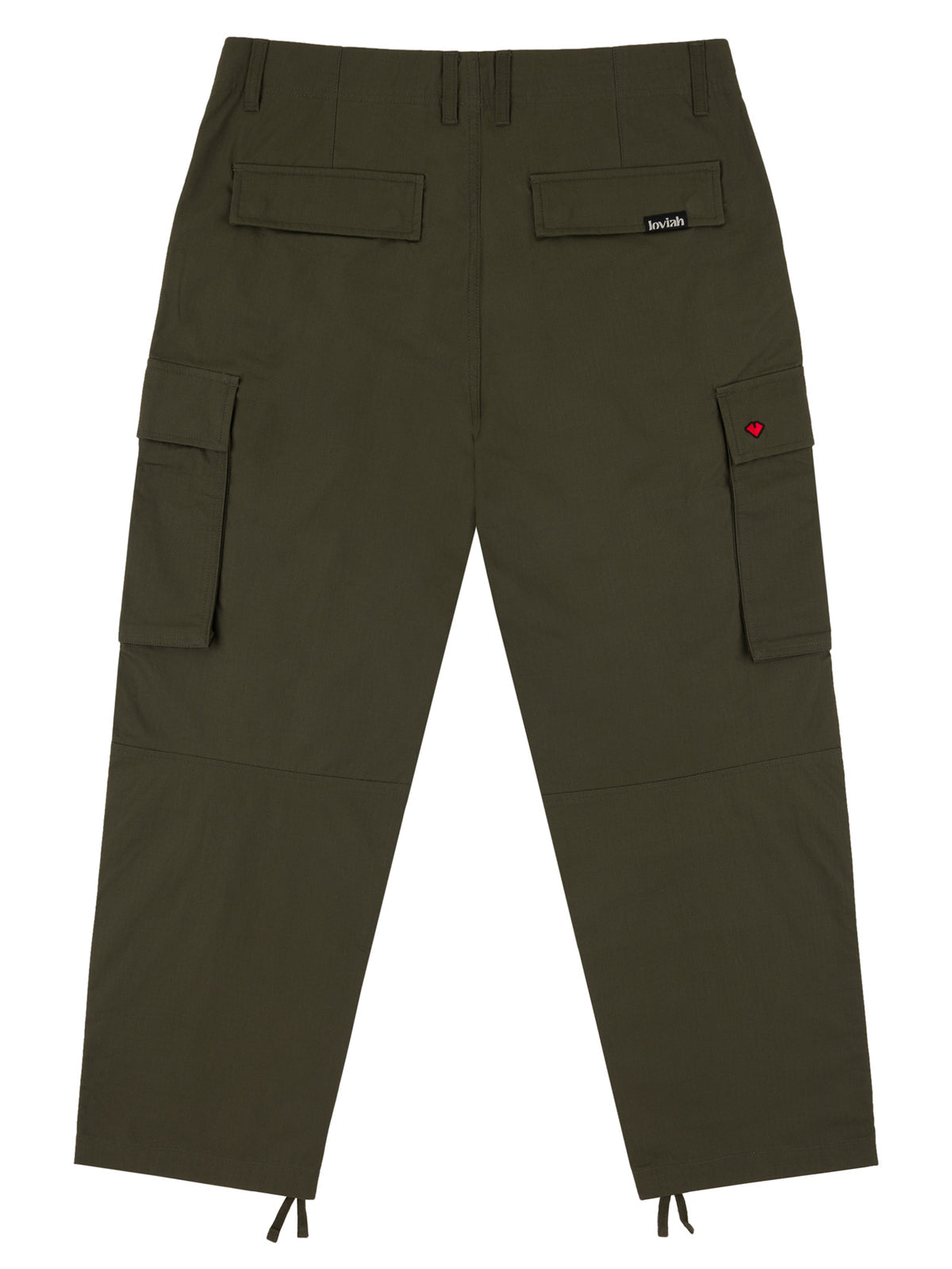 LOVIAH RIPSTOP CARGO PANTS DARK GREEN