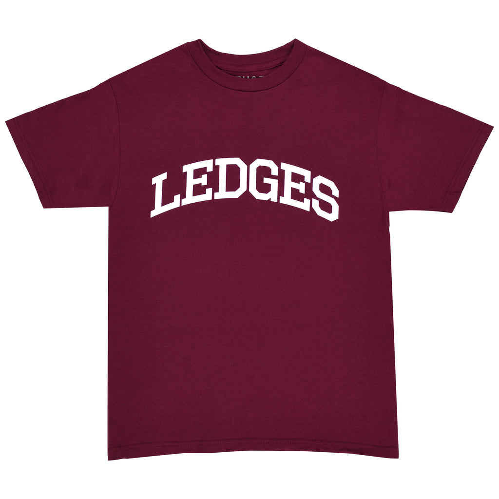 QUASI LEDGES TEE BURGANDY