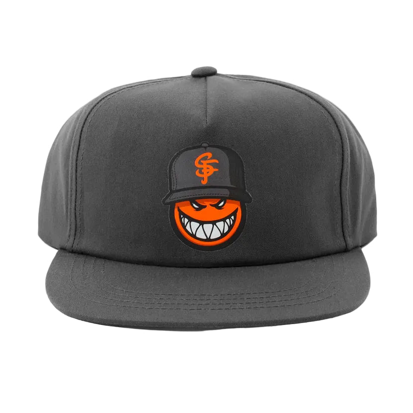 THRASHER X SPITFIRE SF LOC SNAPBACK CHARCOAL